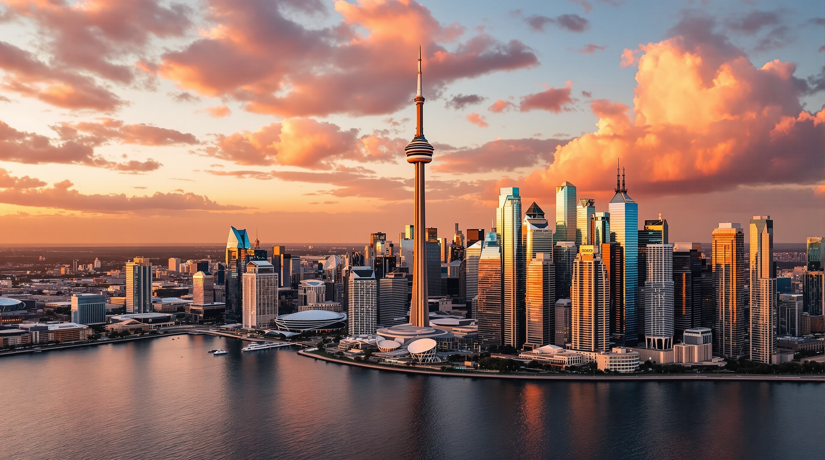 Toronto Skyline from First Canadian Place