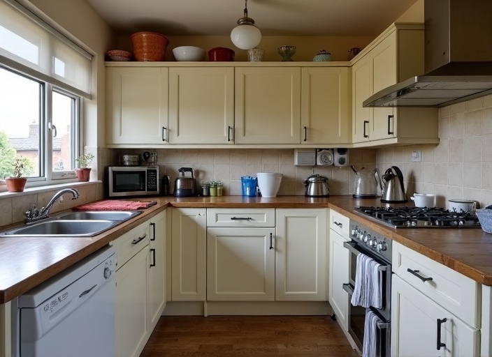 Before: Modern Shaker Kitchen in West Bridgford, NG2
