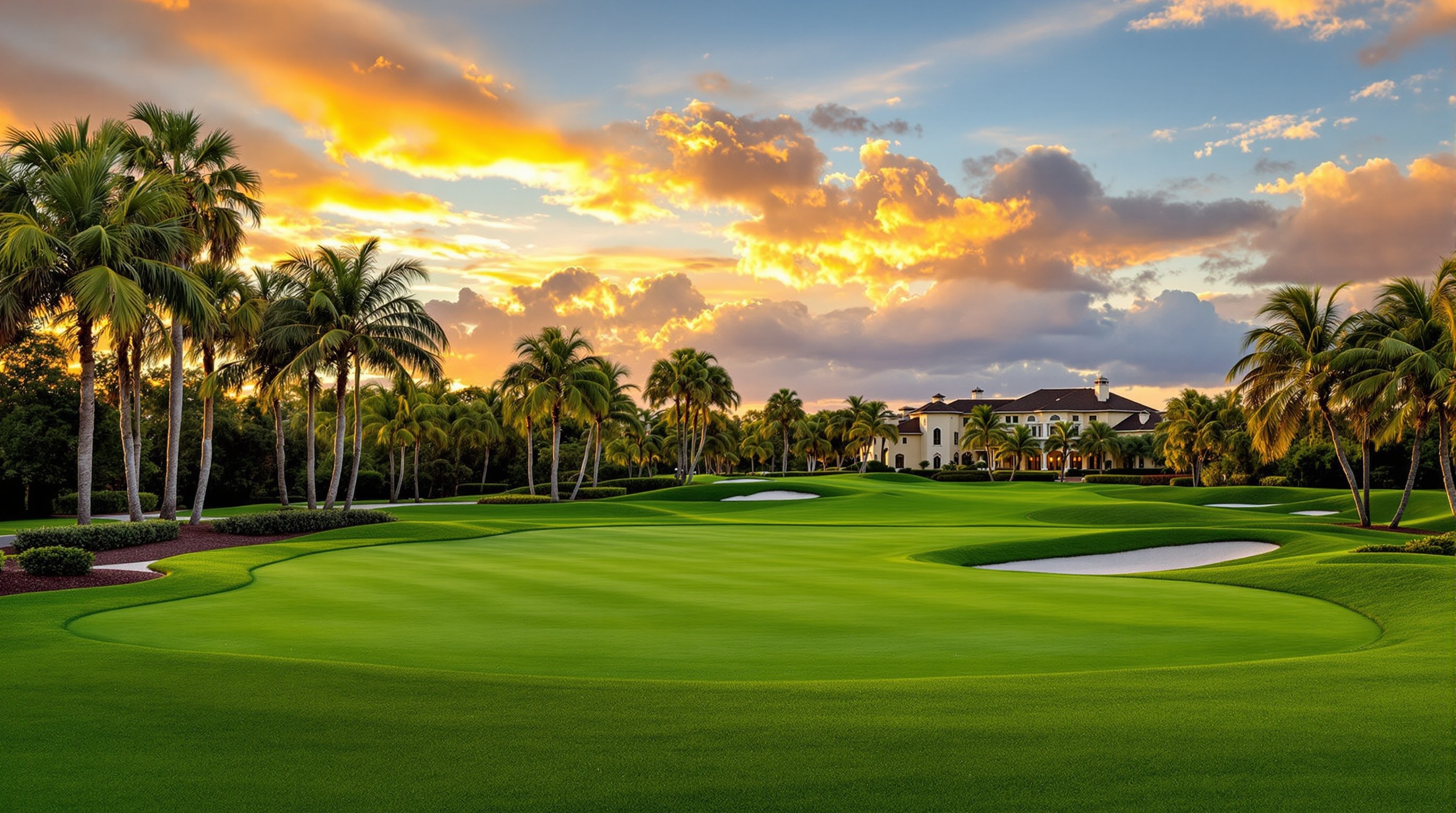 프리미엄 골프장 전경