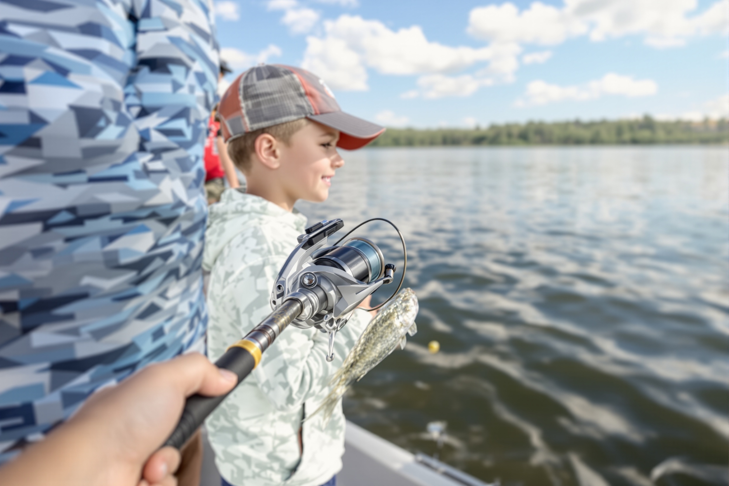 Shimano Sienna 1000 FE crappie spinning reel
