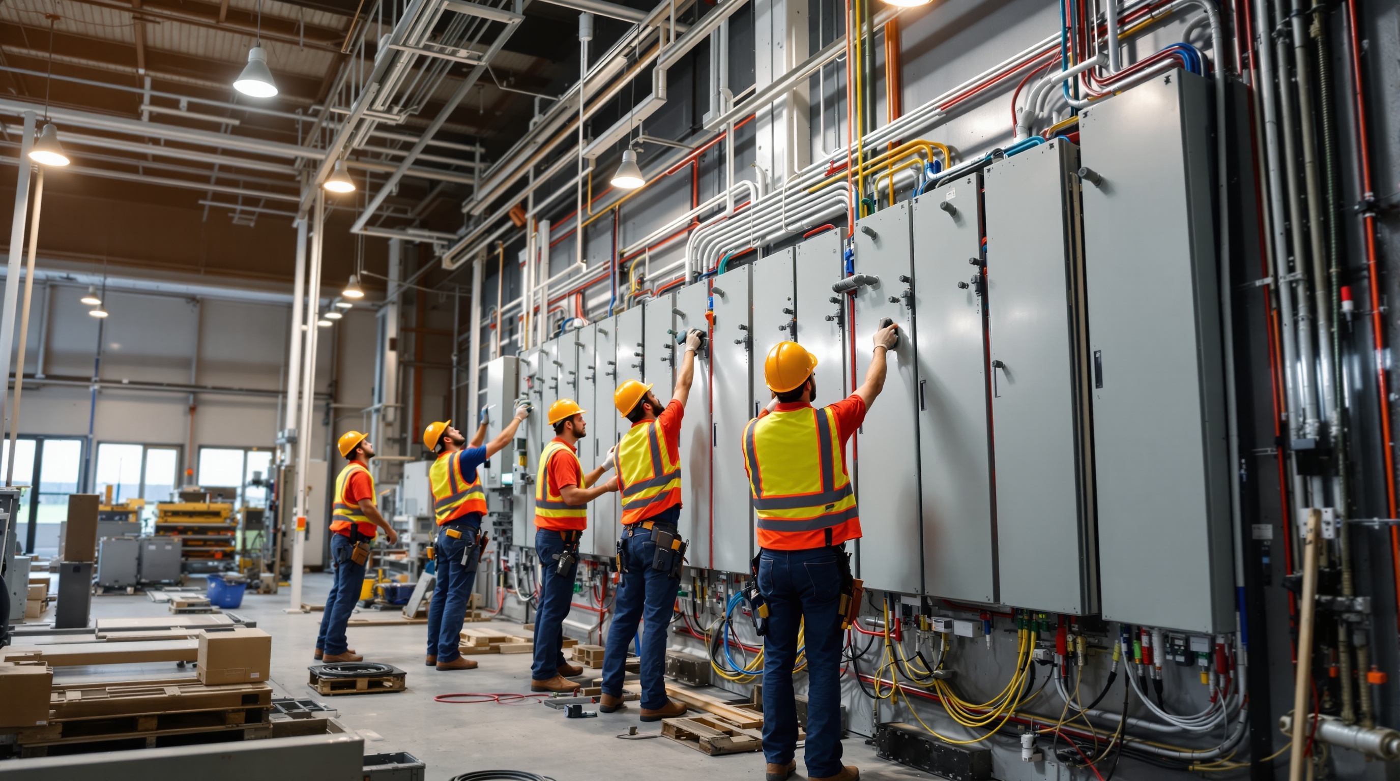 DOC Electric team at work