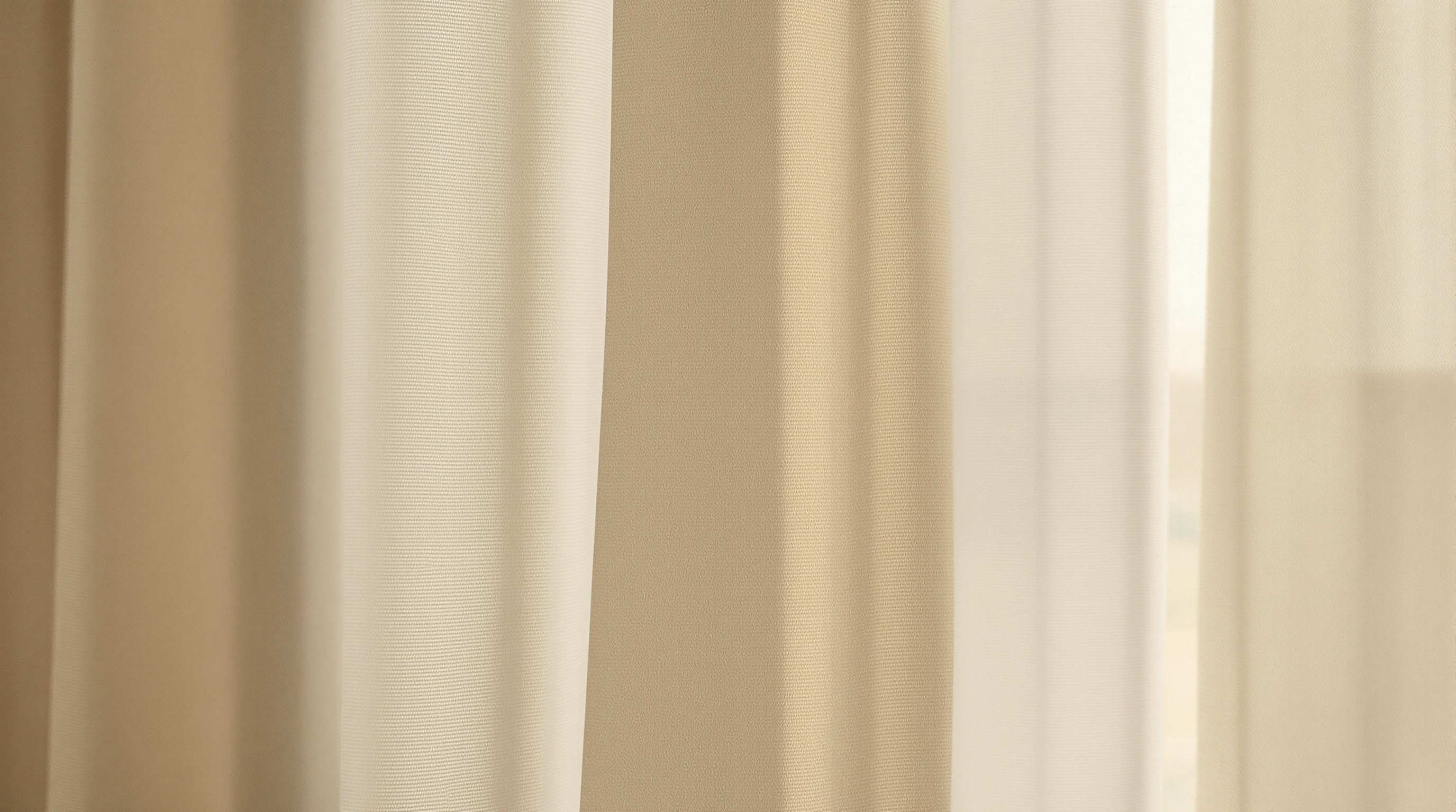 Linen curtain texture and light