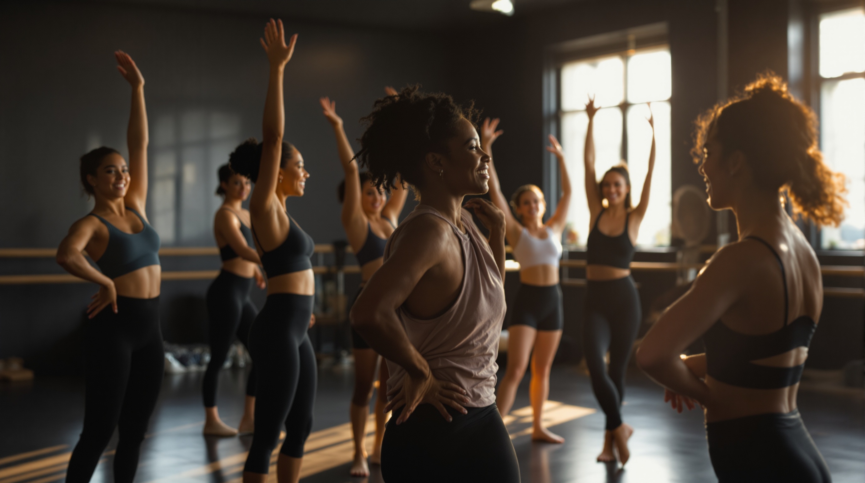 La communauté Studio Massaro — moments authentiques entre danseurs