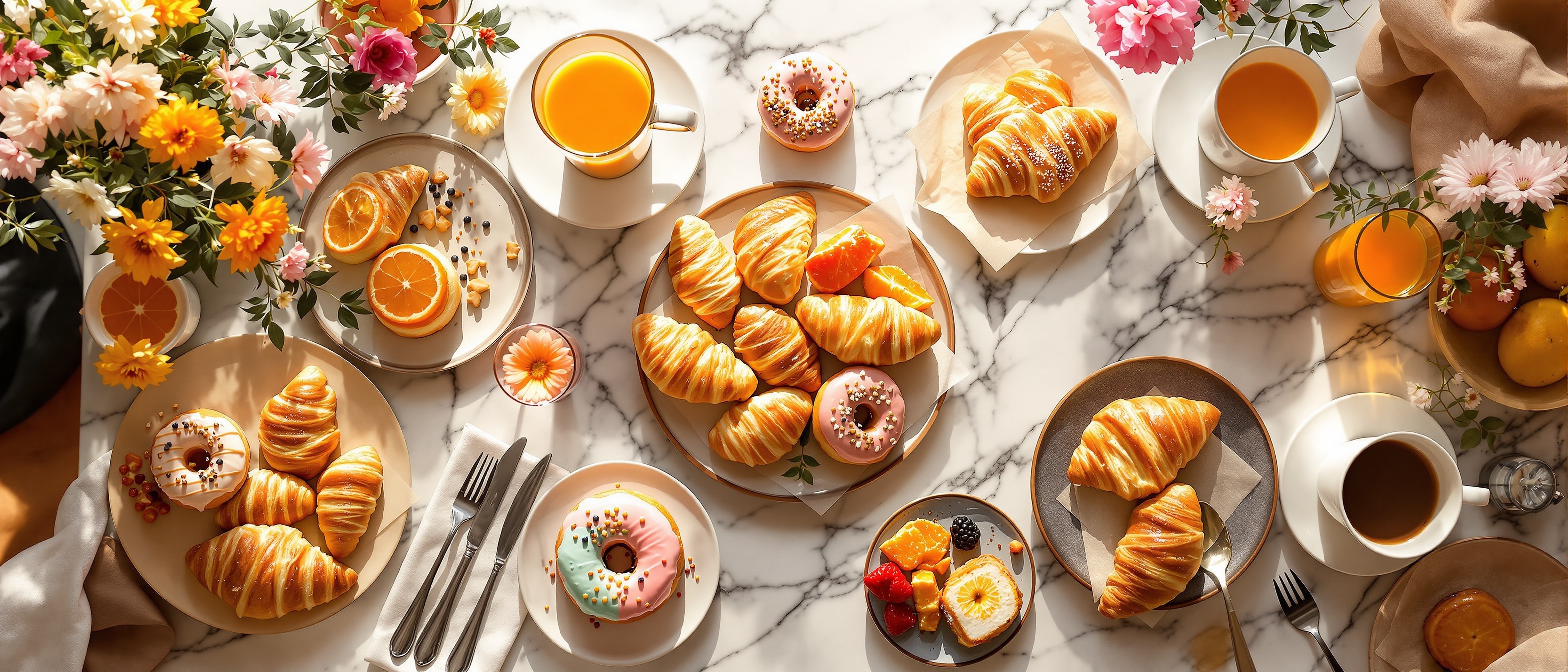Mesa de café da manhã