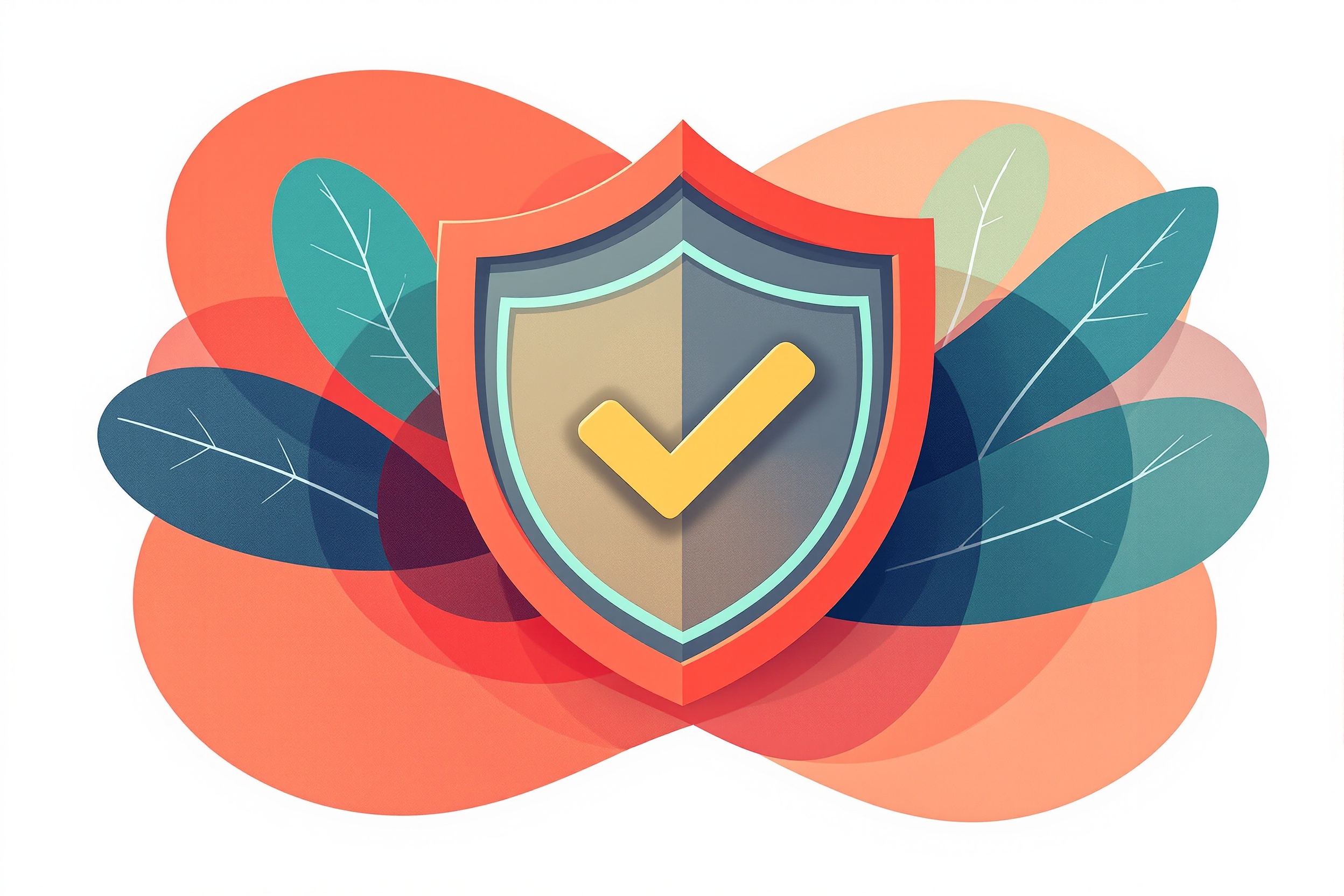 Trust and safety verification shield with checkmark icons representing Litbuy buyer protection