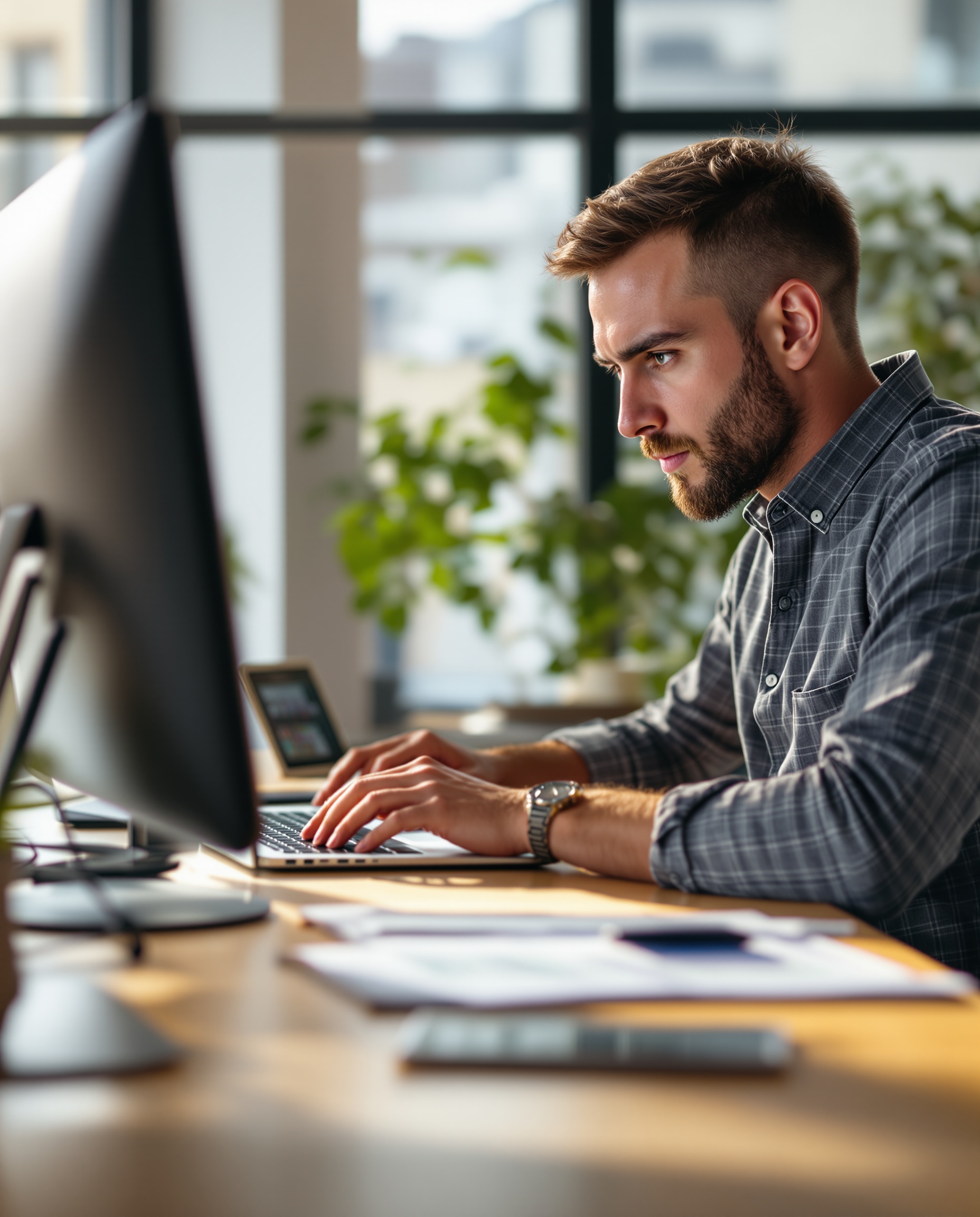 Espace de travail professionnel