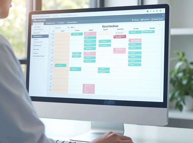 Sistema de agendamento inteligente para pet shop mostrando agenda visual com múltiplos profissionais veterinários