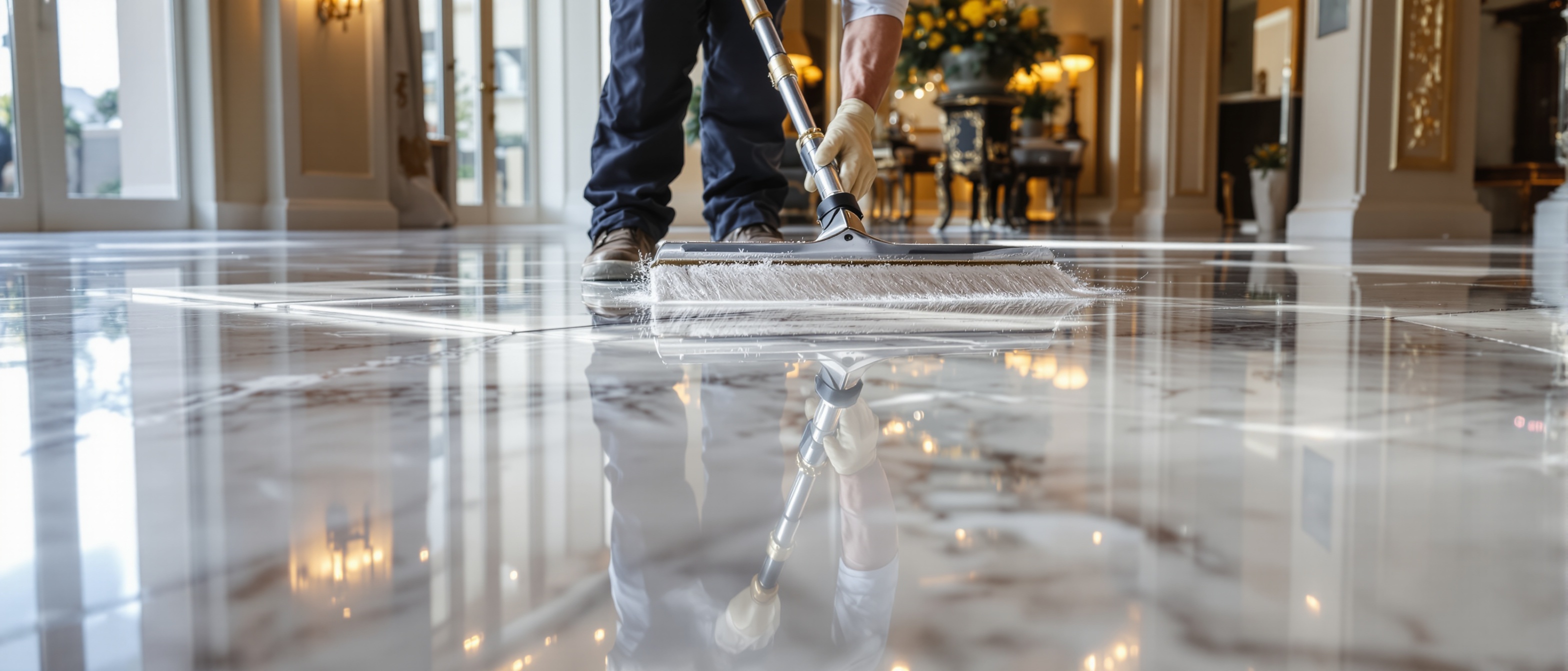 Stone restoration Southern California marble polishing