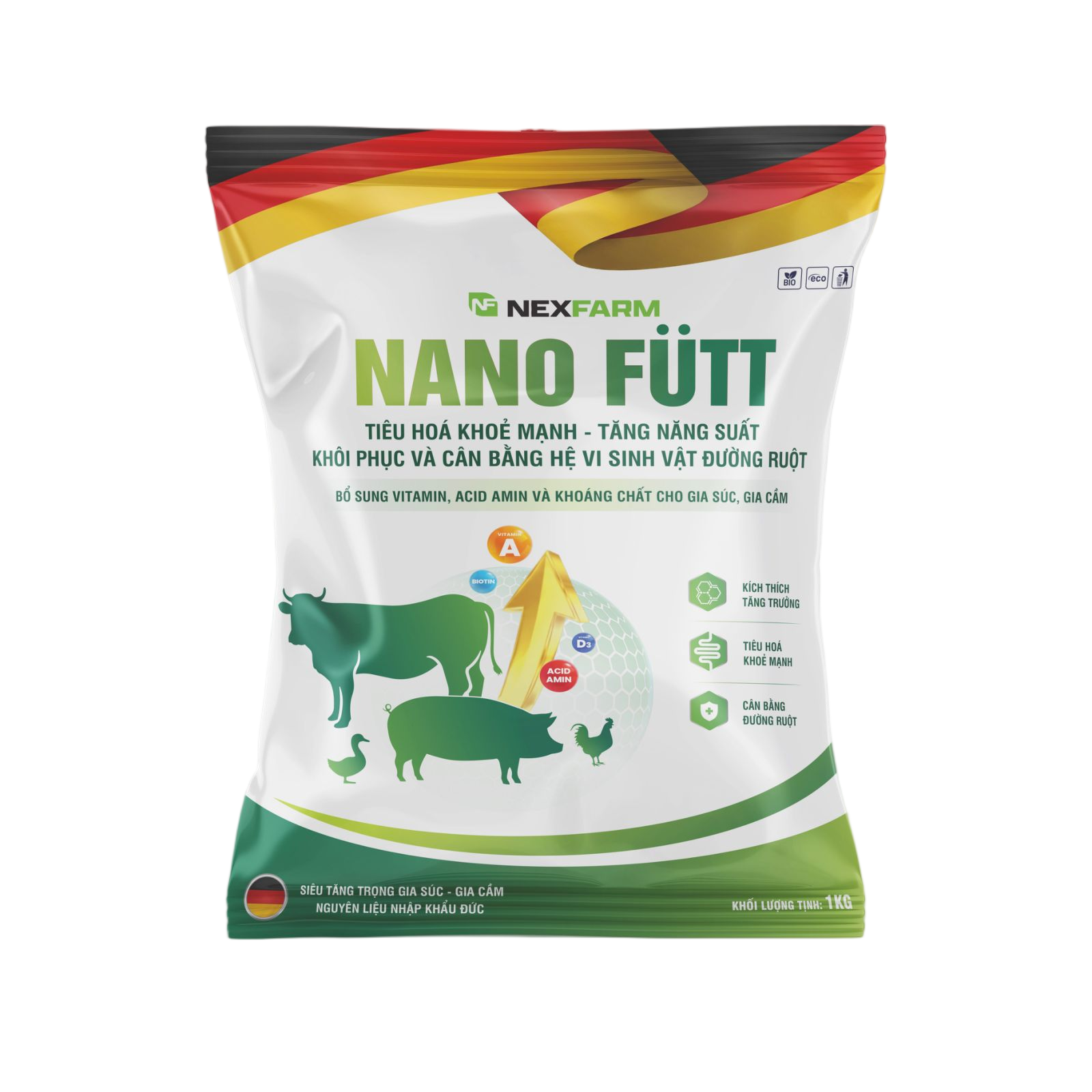 NANO FÜTT — Siêu Tăng Trọng Heo