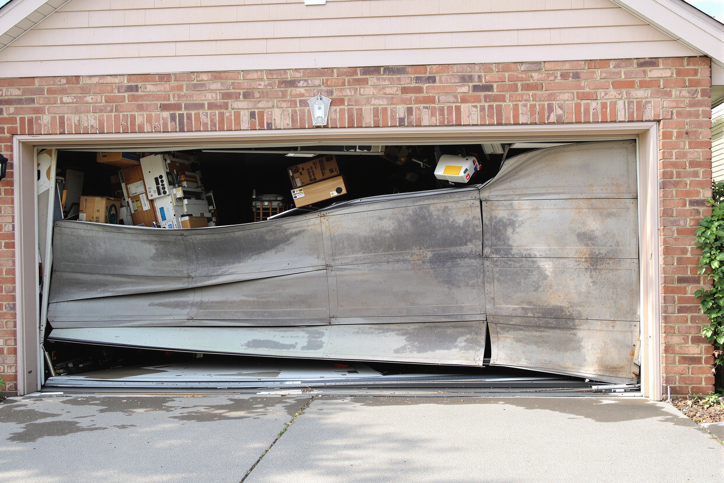 Before: Broken Spring Replacement