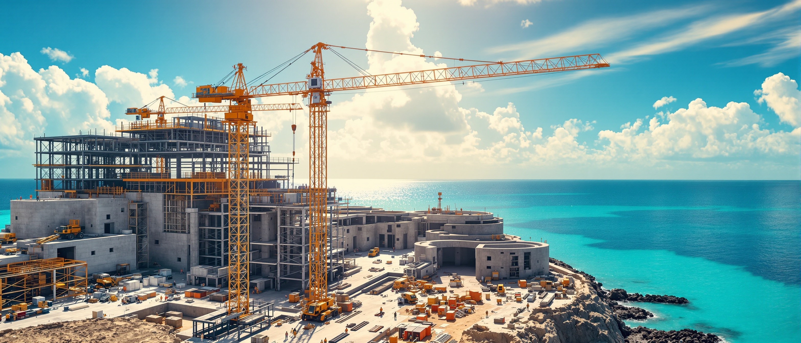 El Castillo Del Mar Construction Site