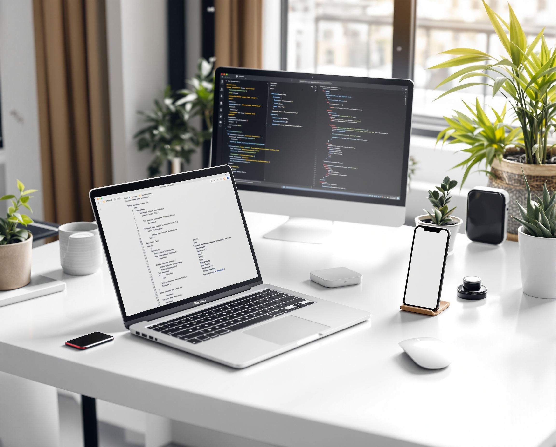 iOS development workspace