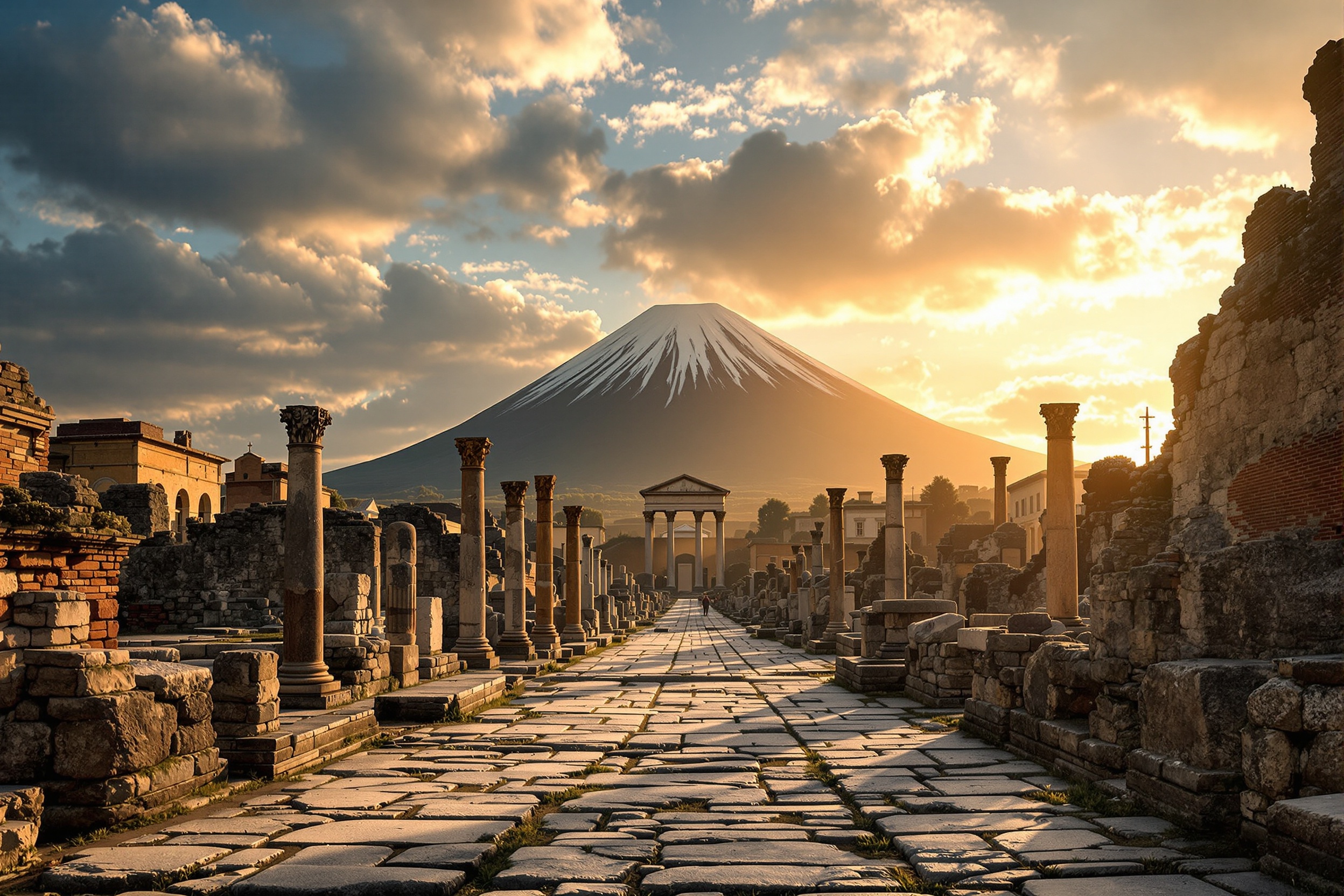 From Rome: Pompeii Guided Tour and Amalfi Coast Day Trip