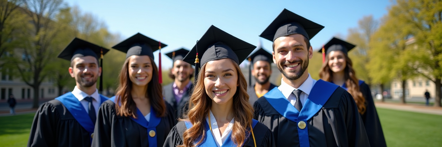 Graduates celebrating