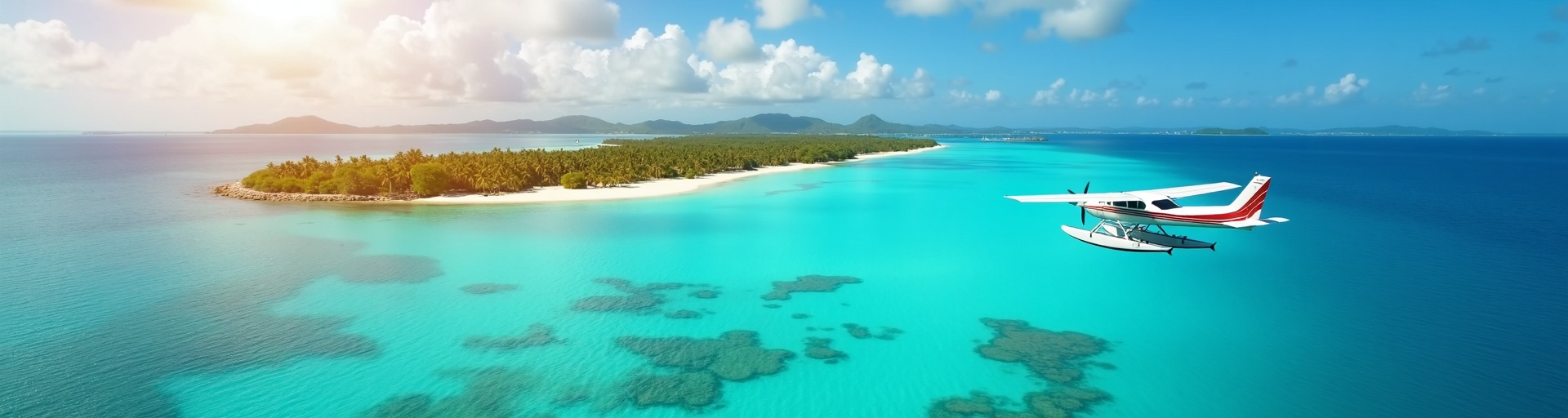 Seaplane Tour Mauritius - Scenic Water Flight Over Turquoise Lagoon