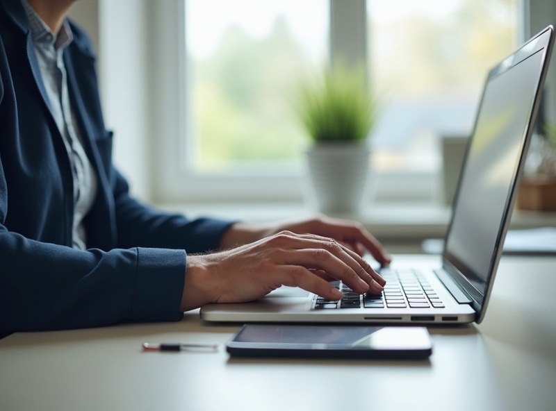 Professional computer repair technician