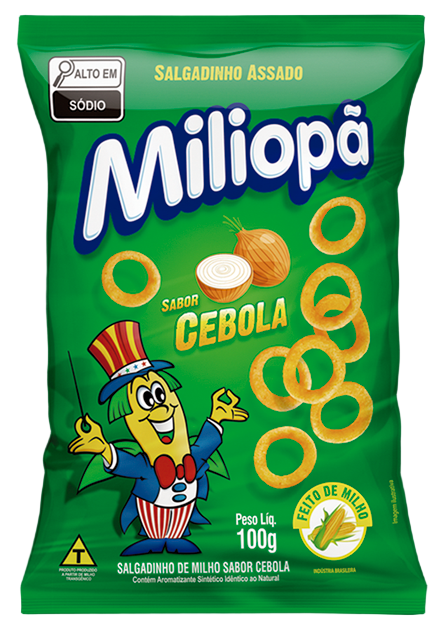 Salgadinho Miliopã Cebola