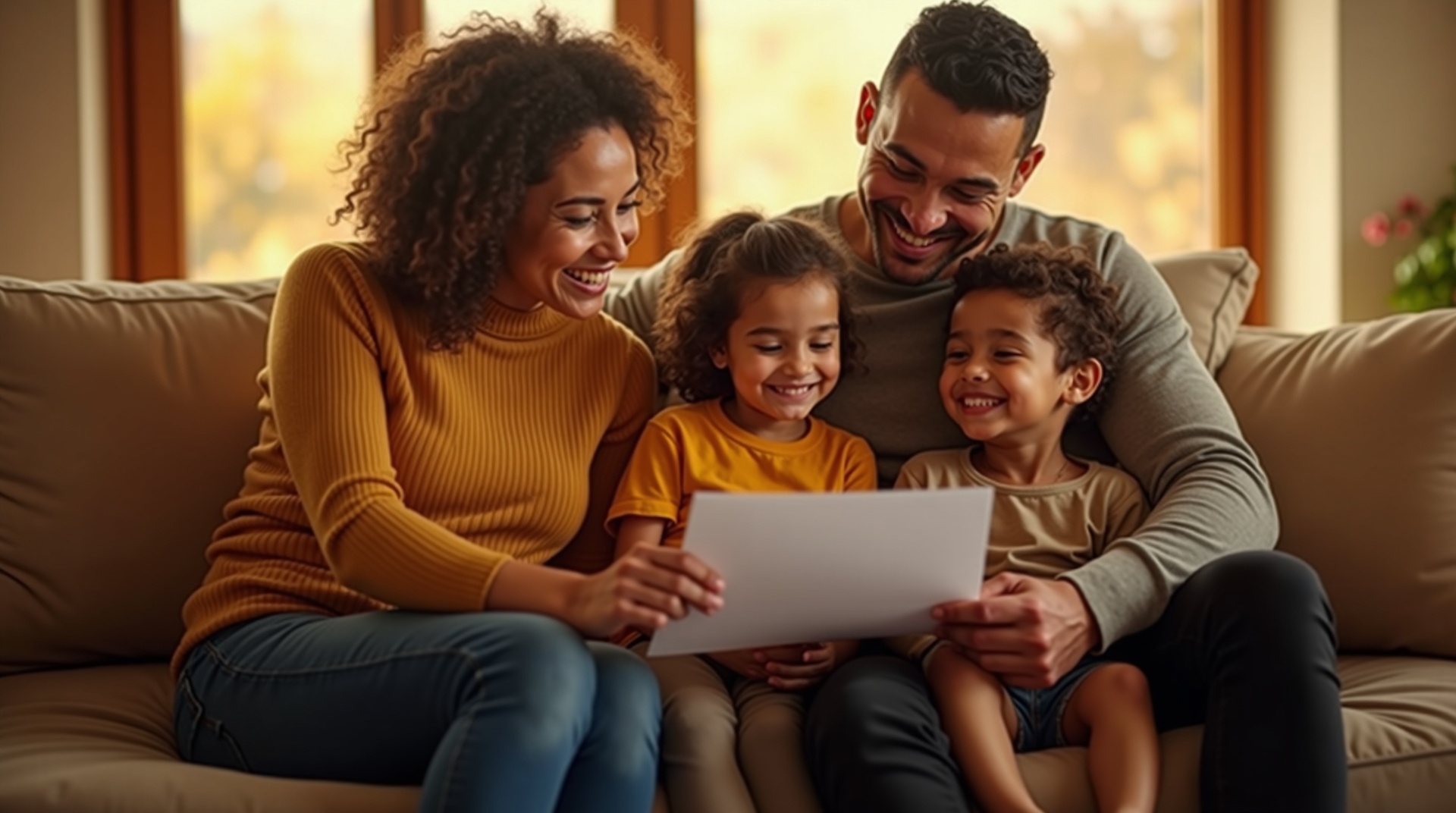 Familia protegida con seguro IUL