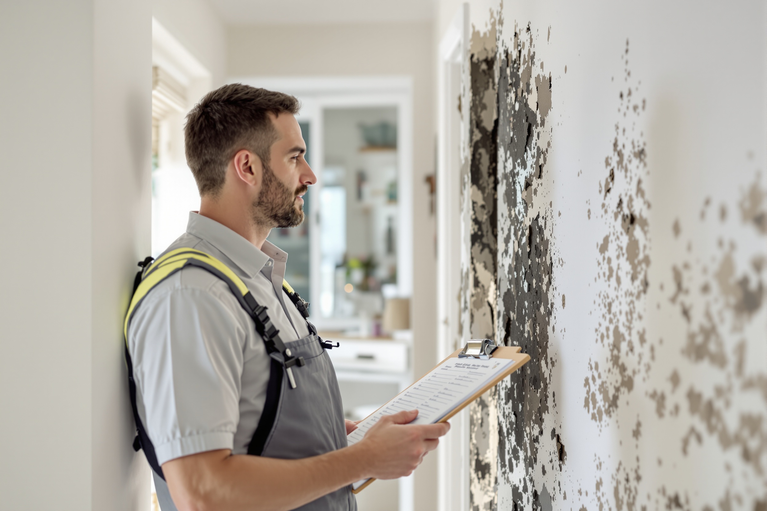 Step 01: Visual Assessment & Property Interview — Residential Mold Inspection Venice, FL