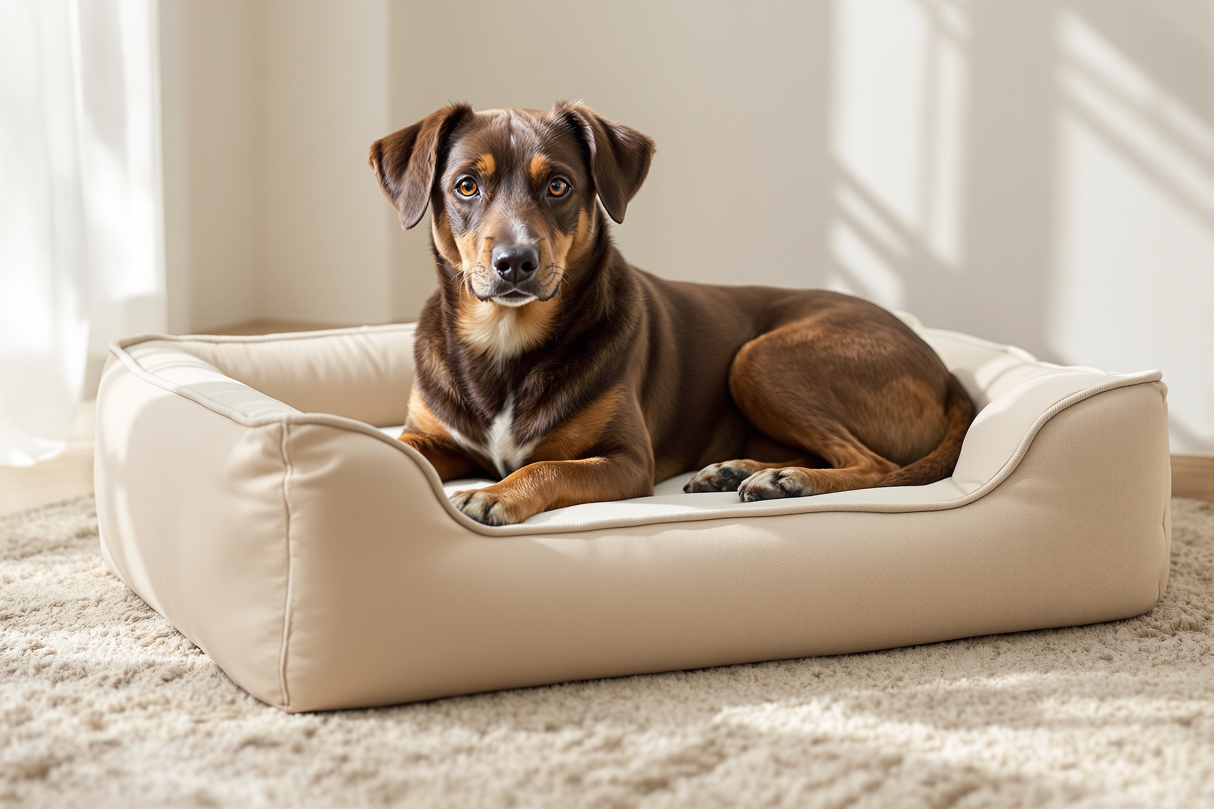 Orthopedic Memory Foam Dog Bed