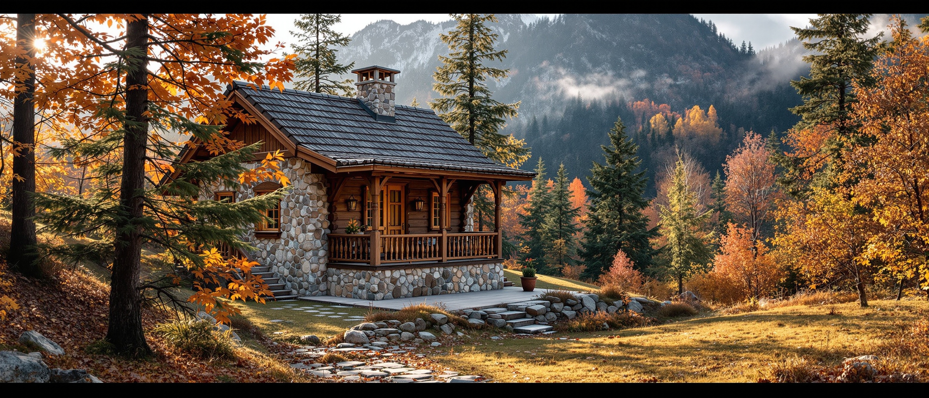 Georgian mountain cottage