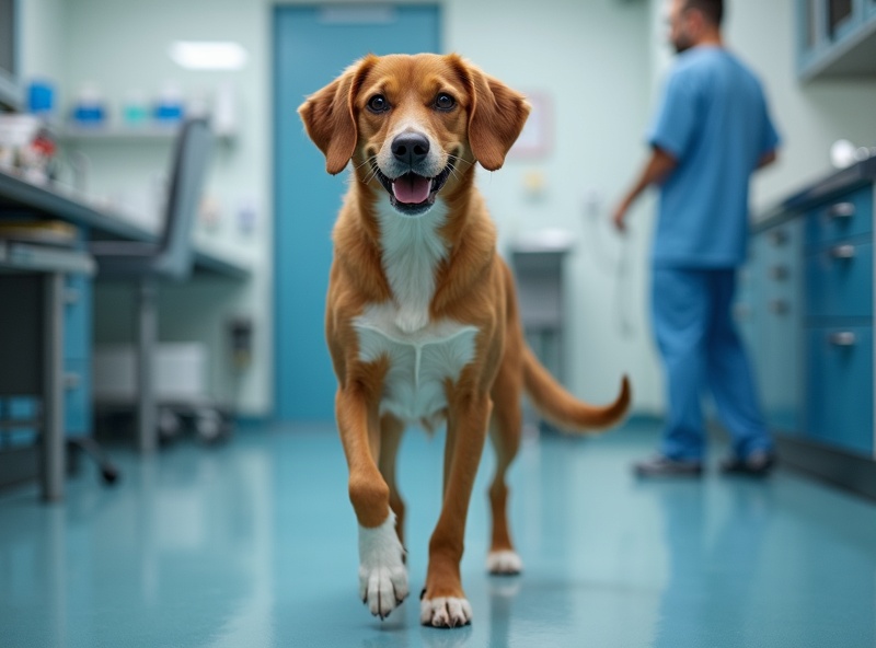 Éxito en TPLO en "Trasto" por Rotura de Ligamento Cruzado - Centro Veterinario Nuevo Poniente, El Ejido