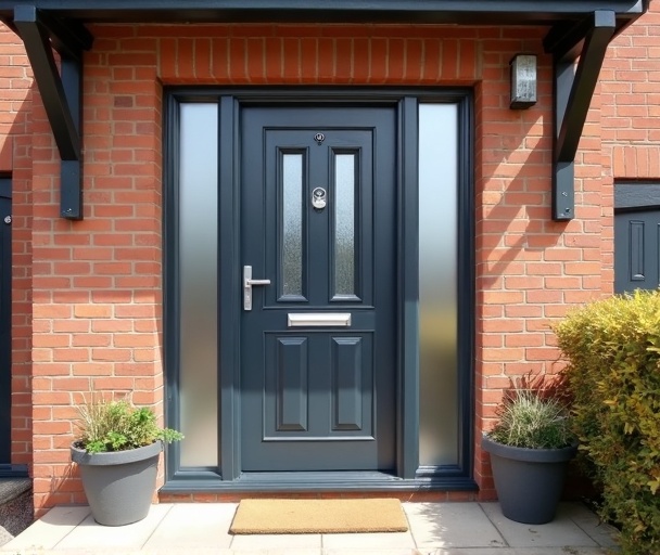 Composite Front Door installed in Merthyr Tydfil