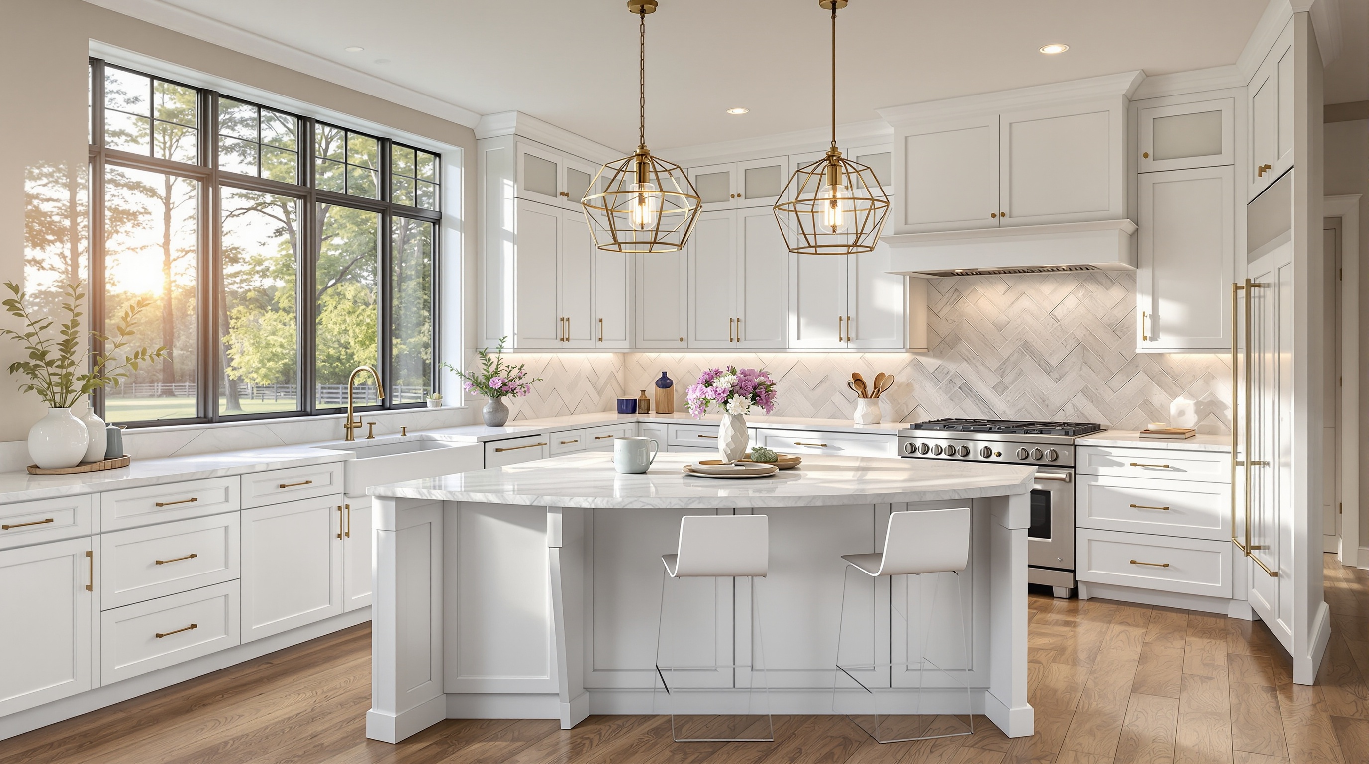 Luxury kitchen remodel by ICS Quality Homes