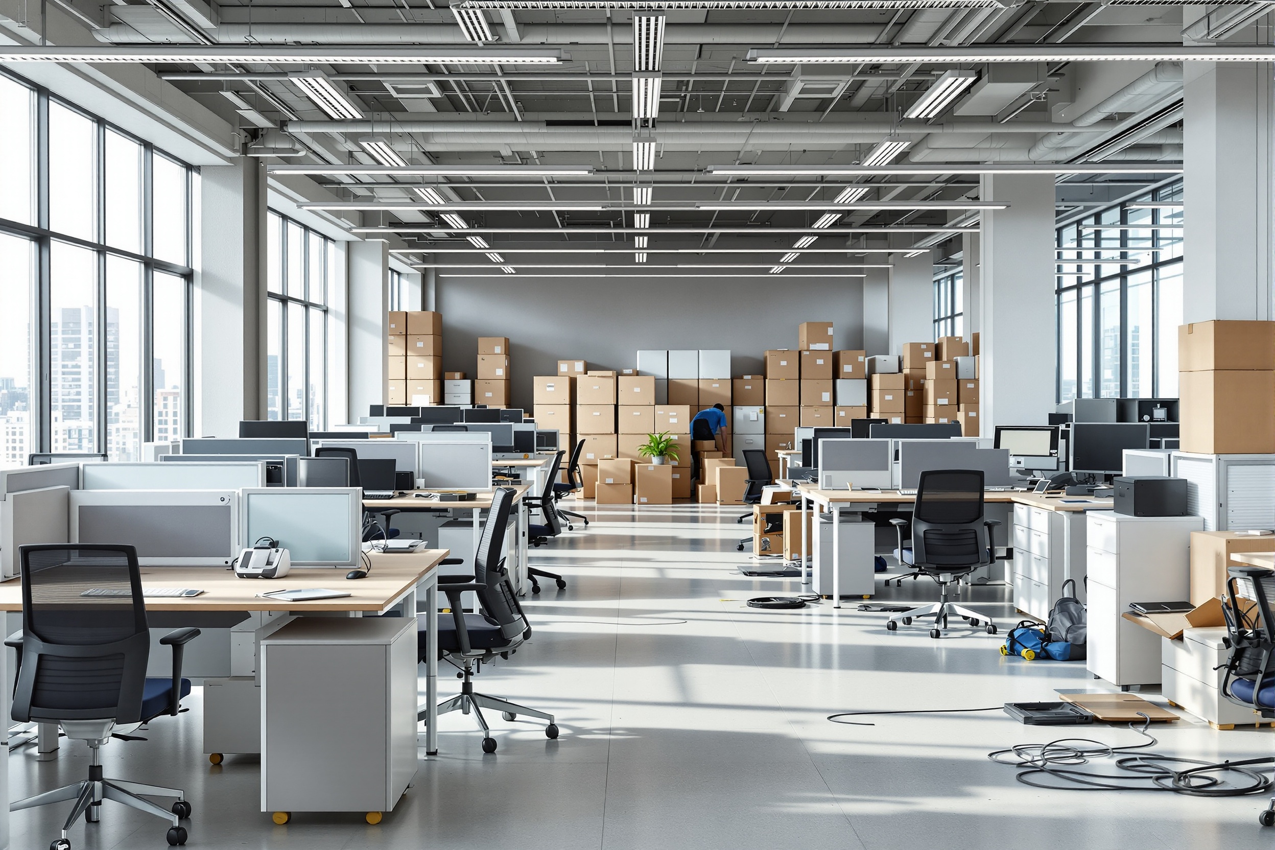 Vaciado de Oficinas BADA8 Badalona