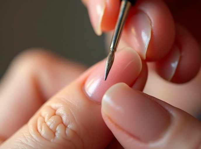 Custom Nail Art Design Process