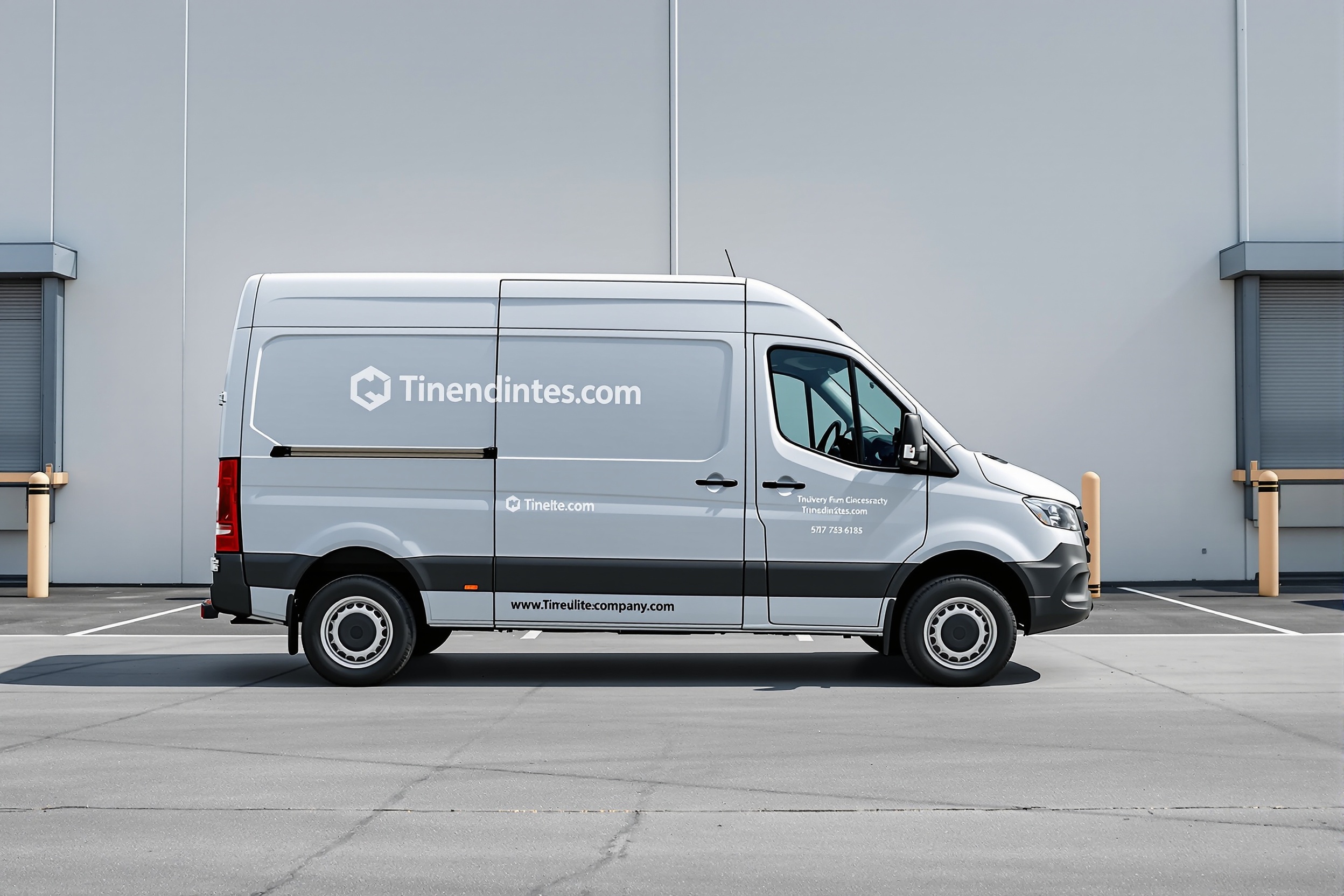 Commercial delivery van repair