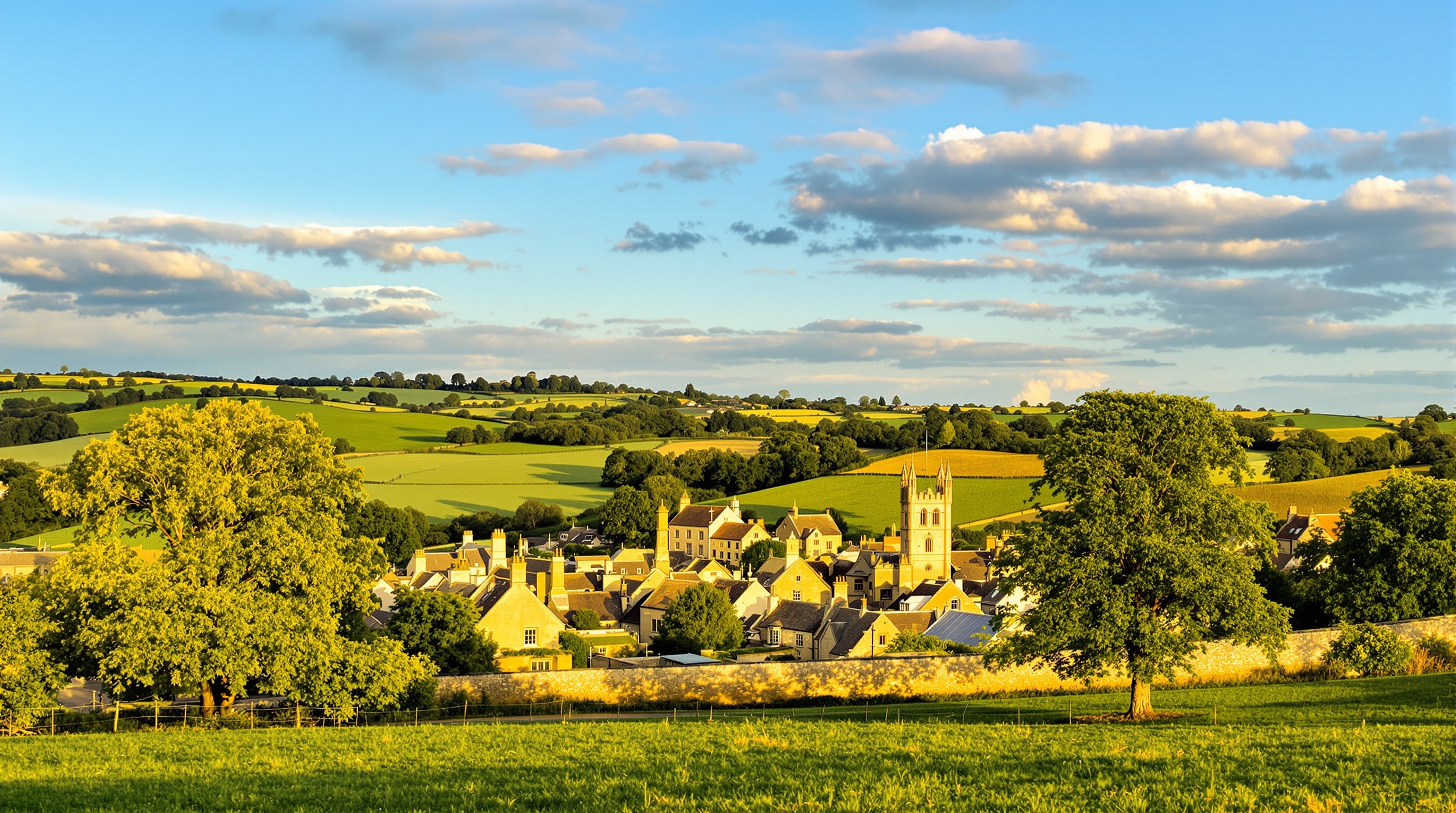 Oxfordshire Cotswolds countryside