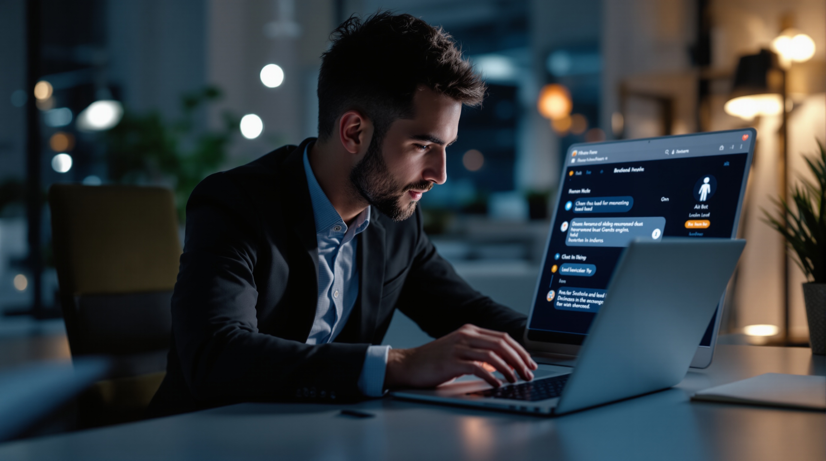 AI chatbot automatische leadgeneratie 24/7