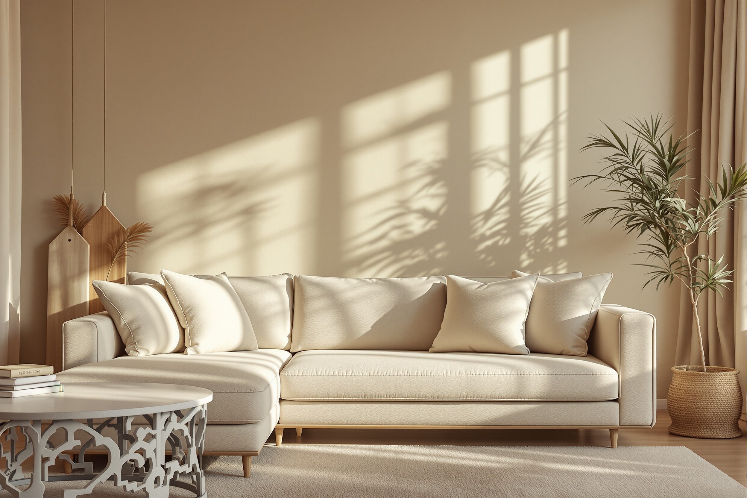 Soft Beige Living Room