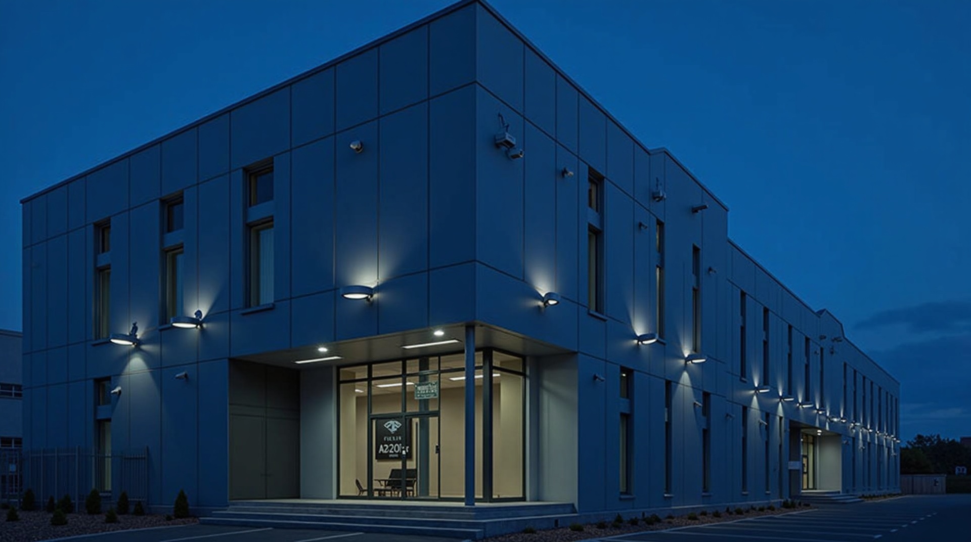 Secure Commercial Building