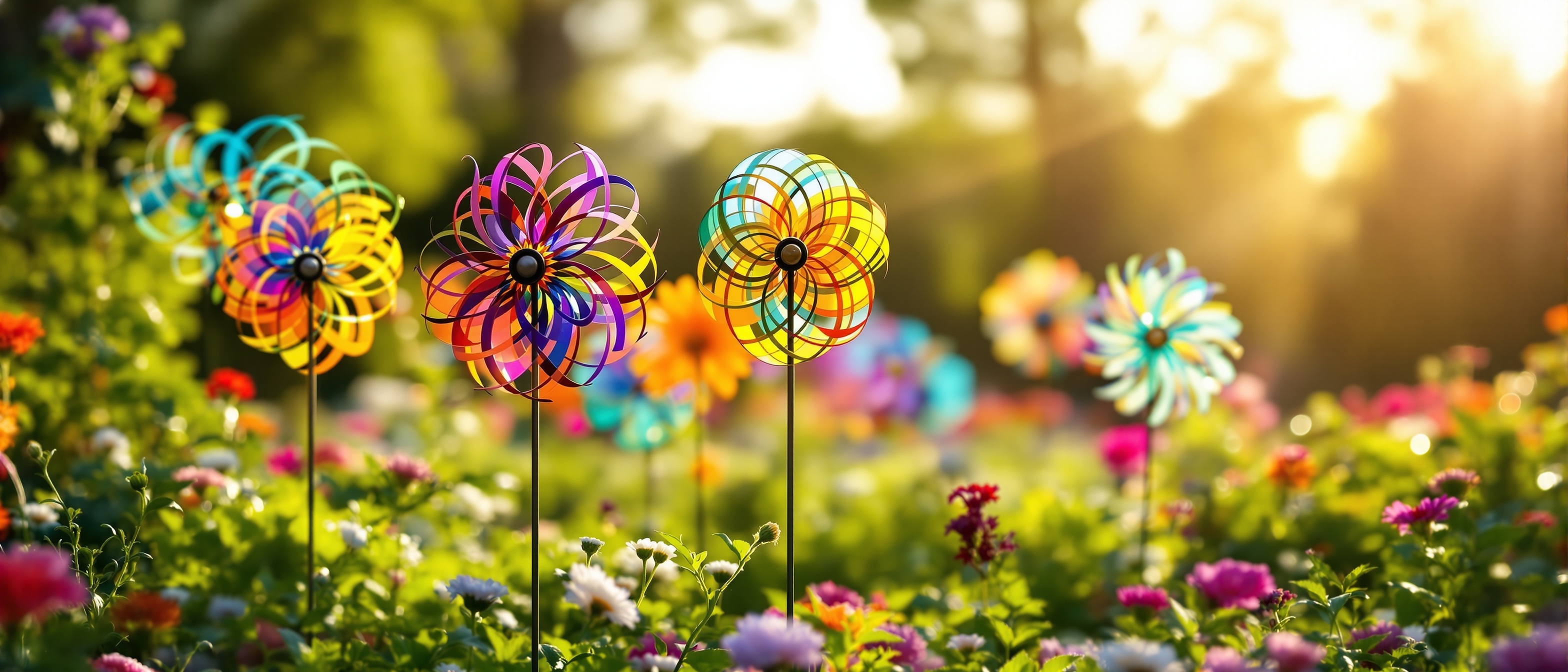 SpinWorld garden art
