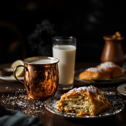 Ayran ve tatlı