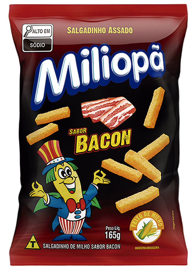 Salgadinho Miliopã Bacon