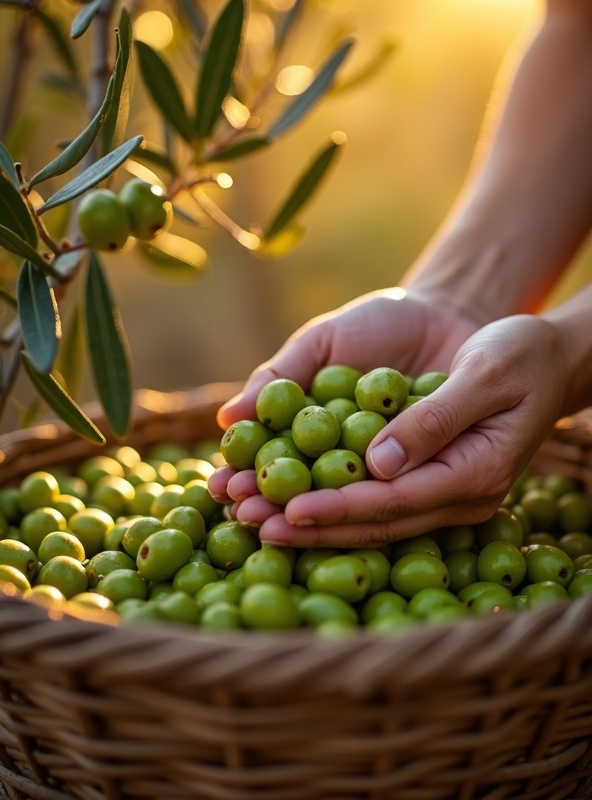 Olive harvesting
