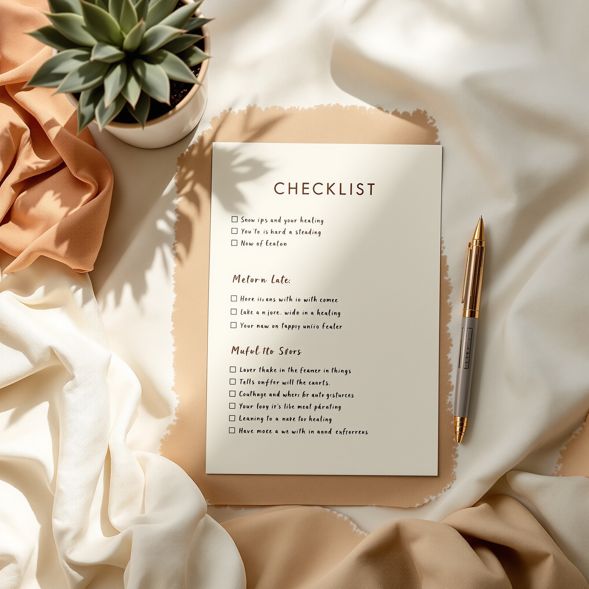 Unparenting Starter Checklist