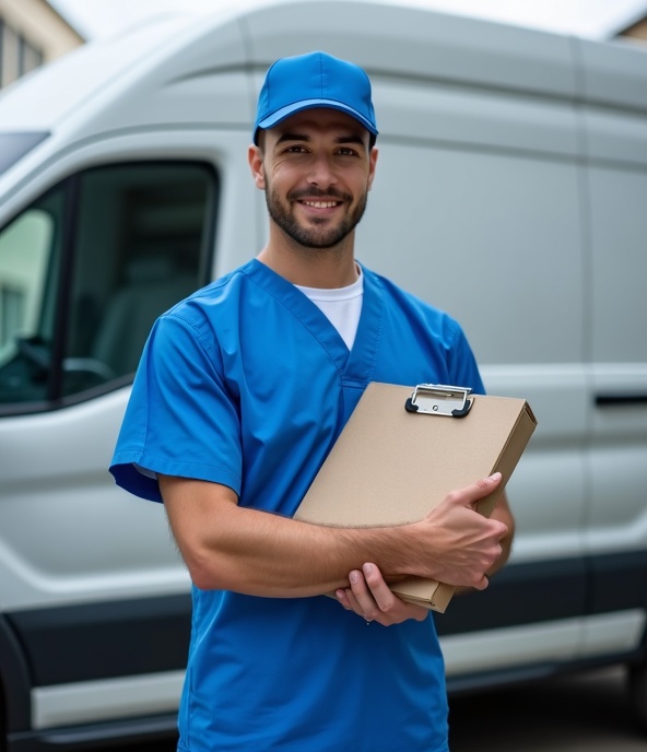 Professional medical courier service