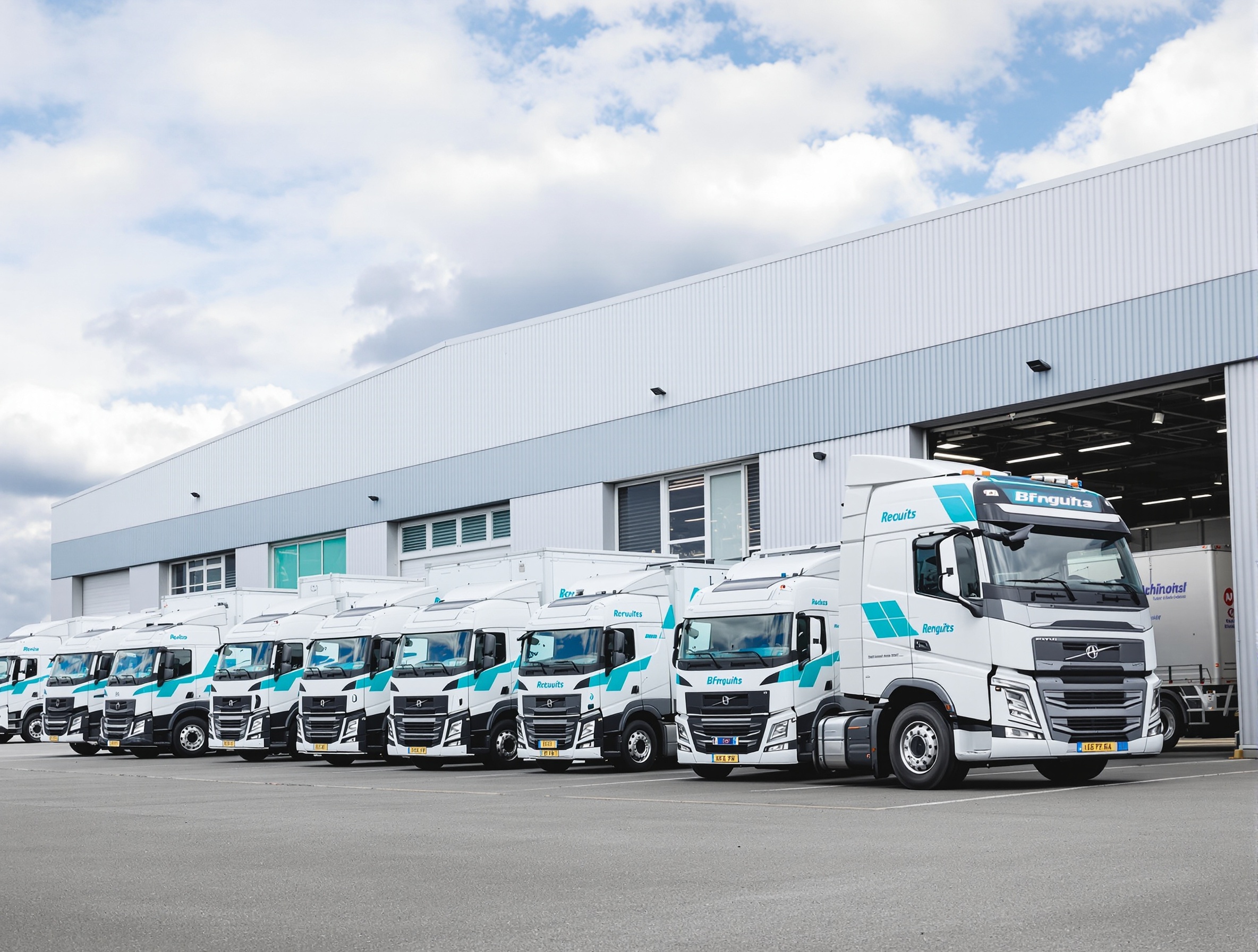 CLE Transportation fleet at our Norwalk OH facility