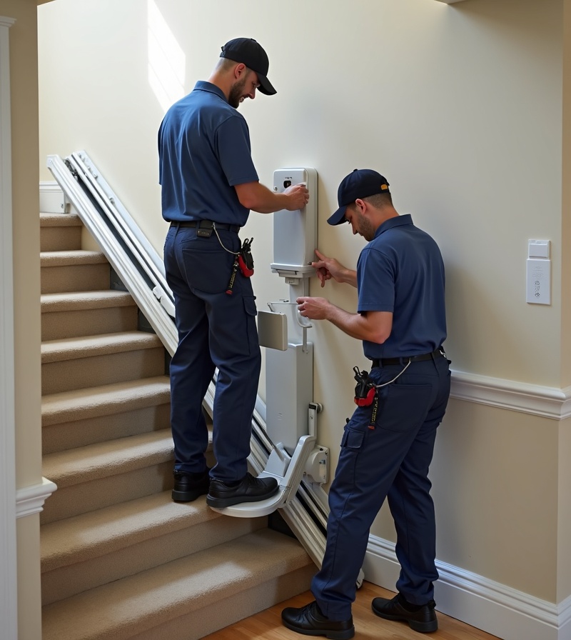 Professional stair lift installation team in New Jersey
