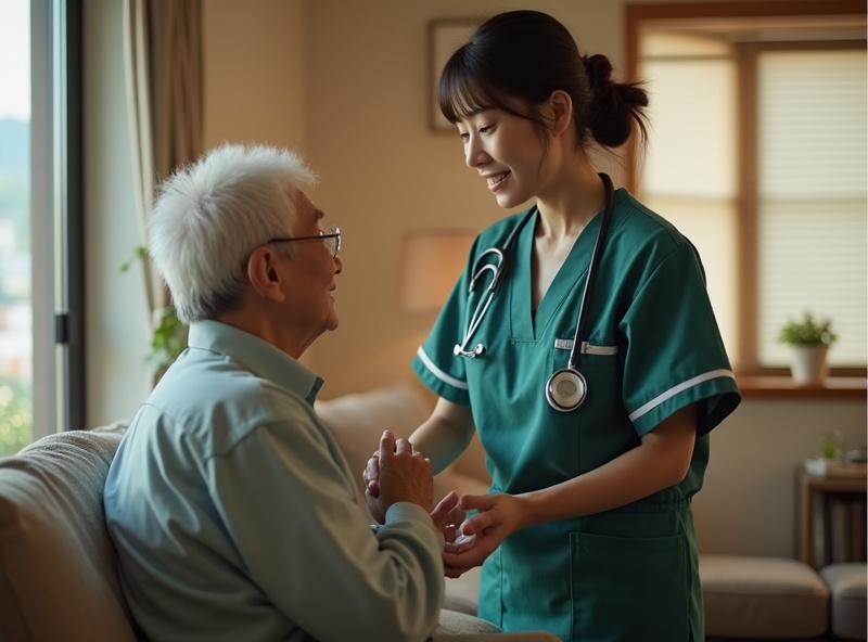 訪問看護の様子