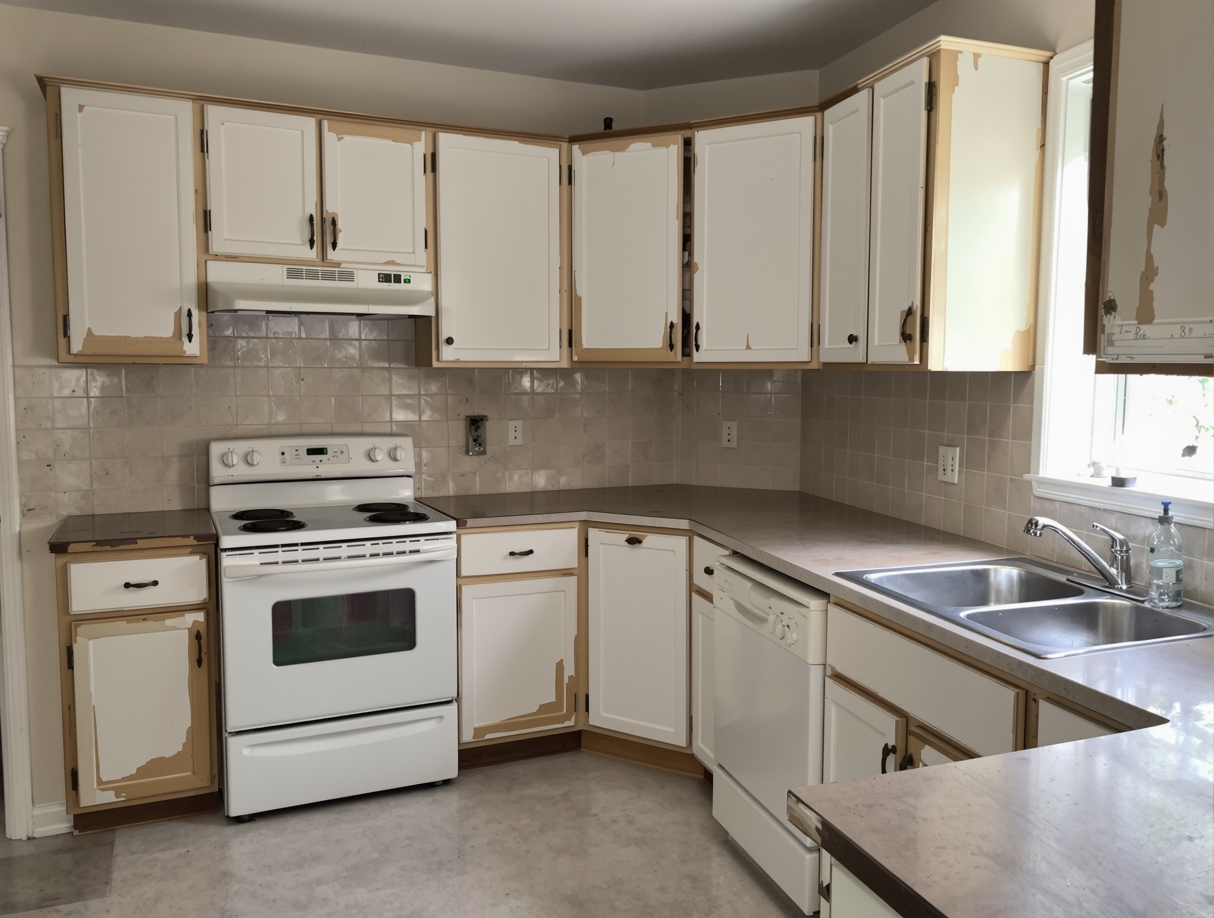 Before kitchen remodel in Westlake Austin