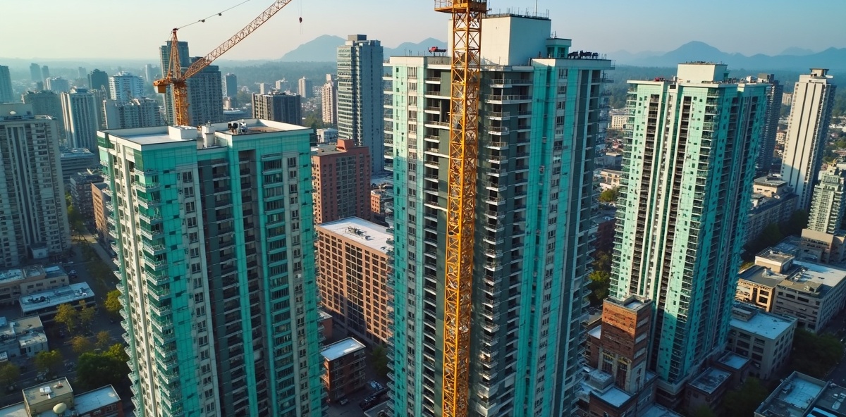 Complex formwork in Vancouver high-density construction