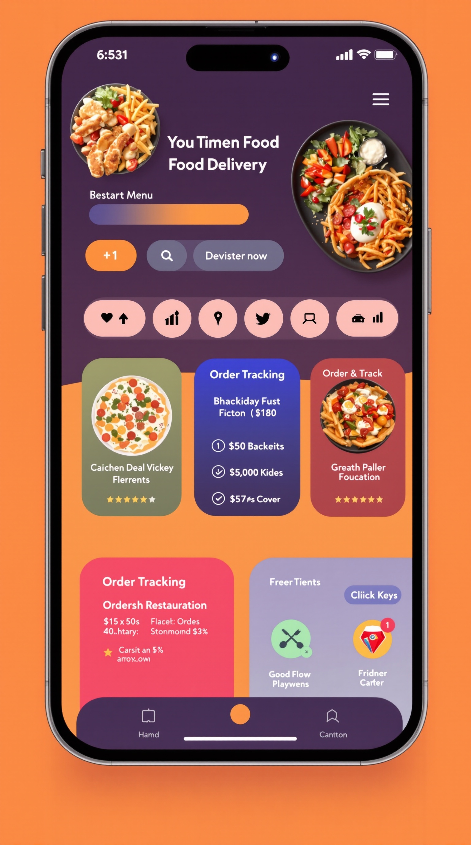 DiscoverFoodJobStore app preview