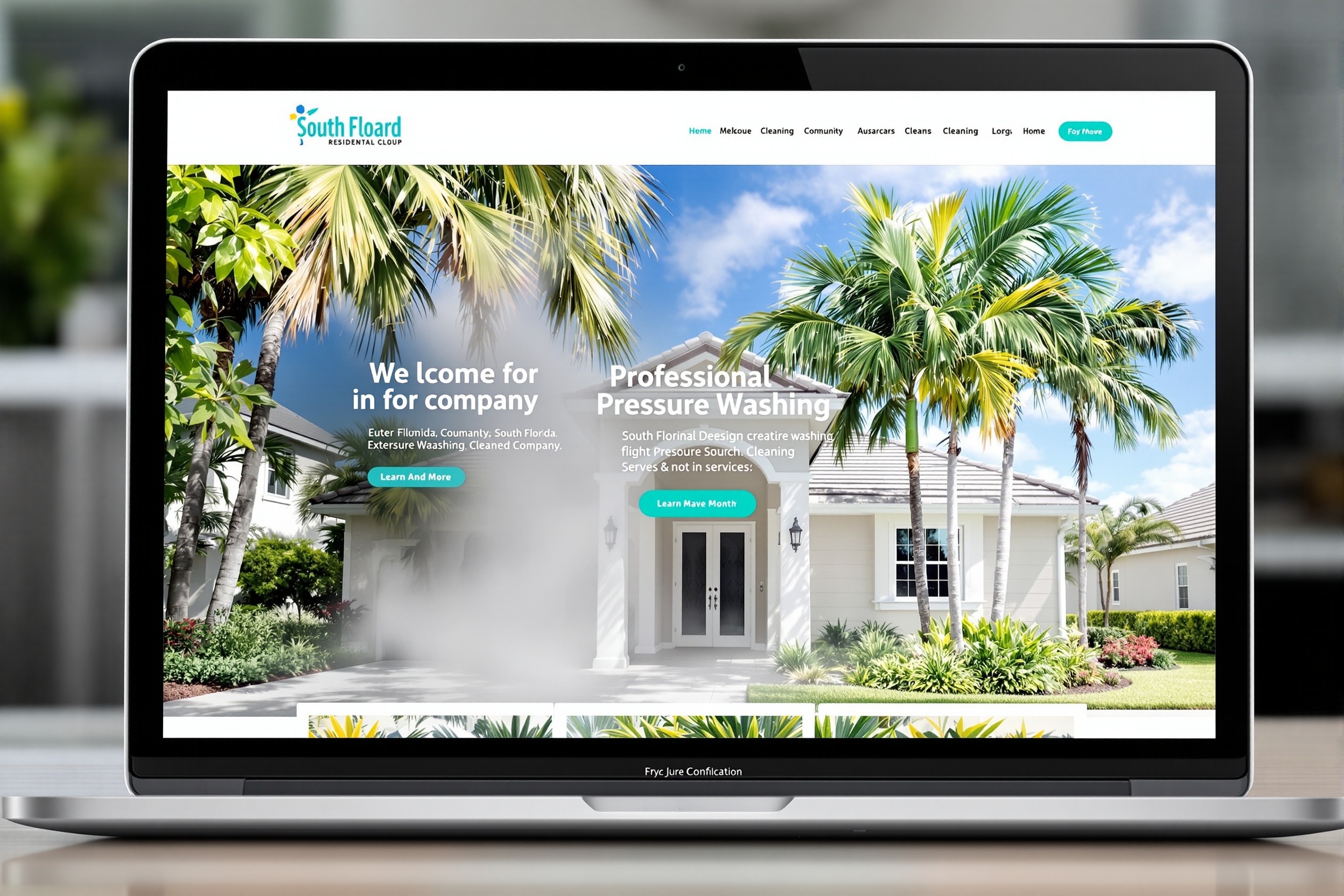 X-Treme Aqua Pressure Cleaning - Website Redesign