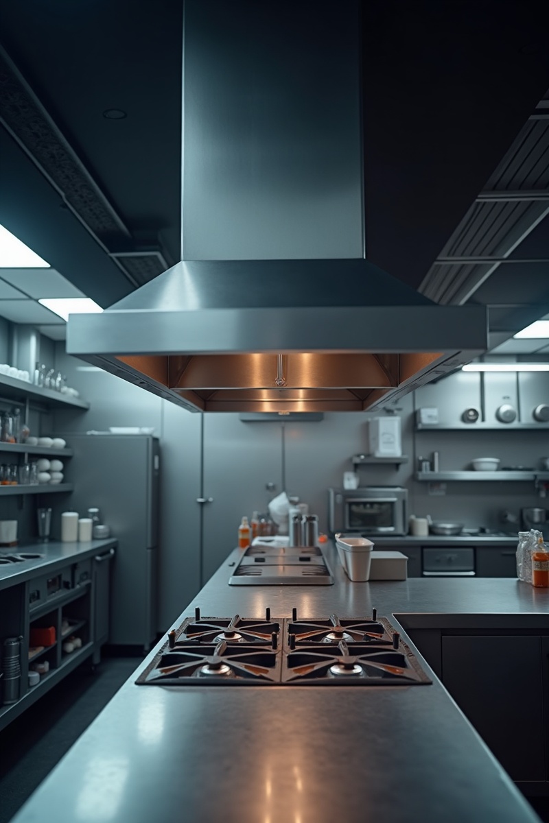 Commercial Kitchen Exhaust Hood
