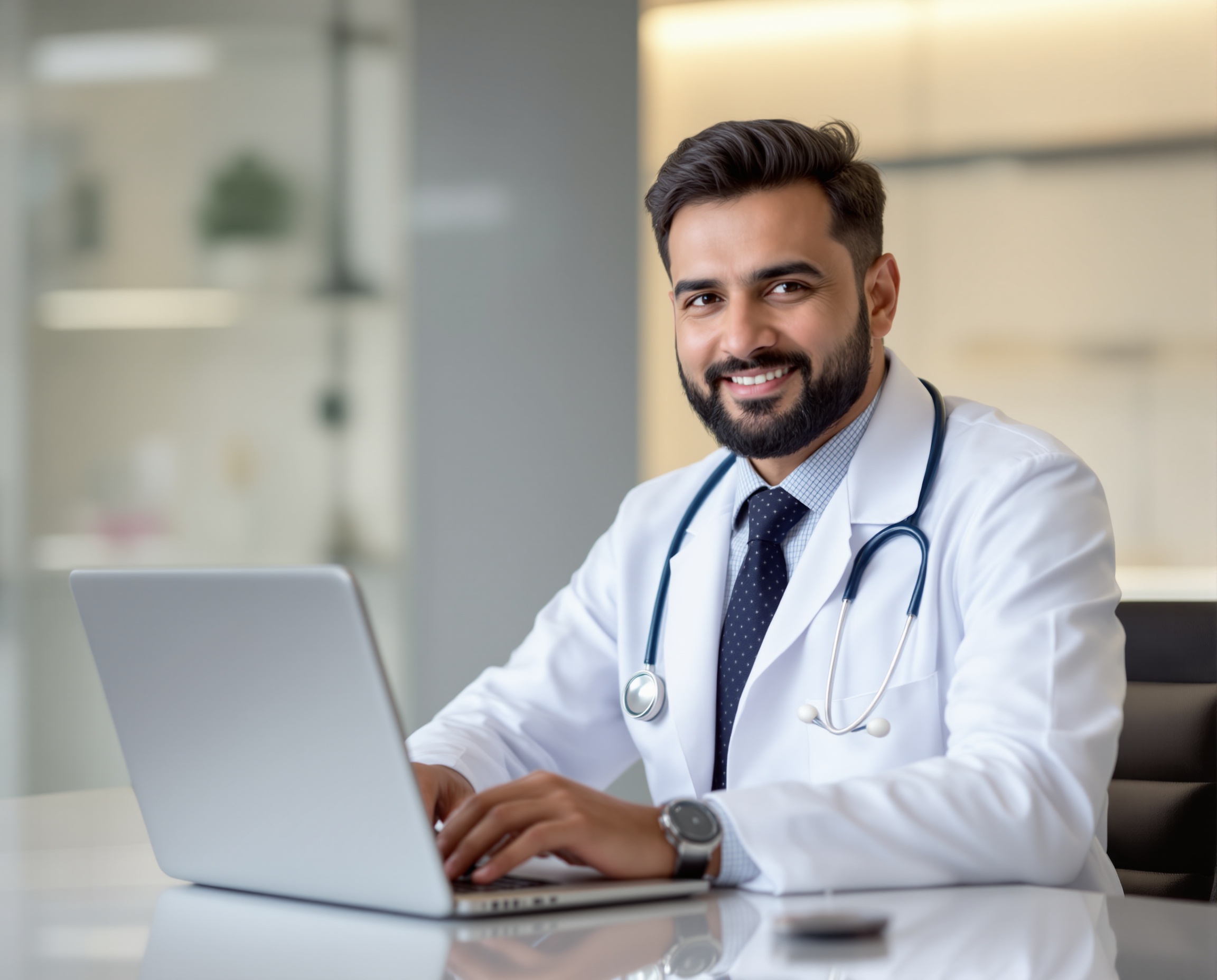 Doctor using Doctor-Diet platform